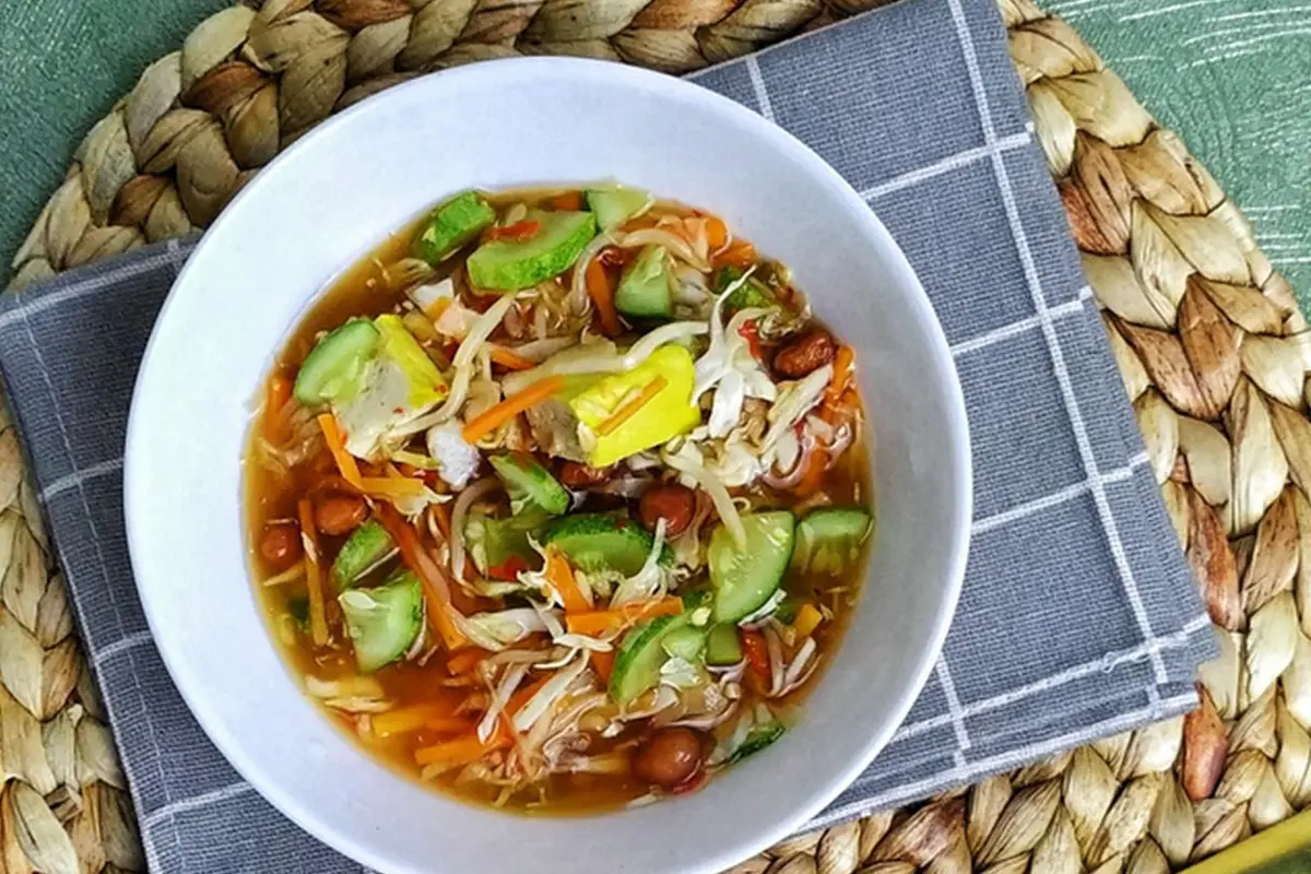 asinan sayur segar