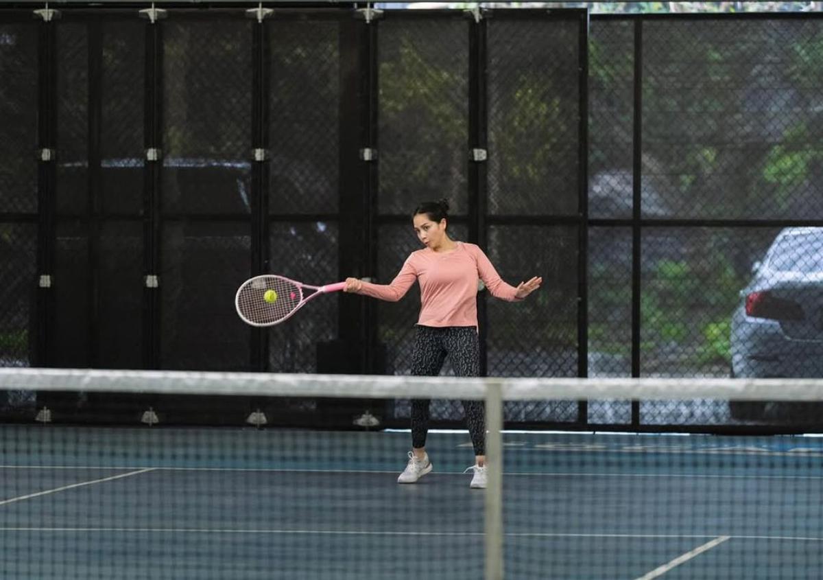 Nagita Slavina Serius Berlatih Jelang Lagi-Lagi Tenis 2025, Siap Hadapi Lawan dari Korea Selatan