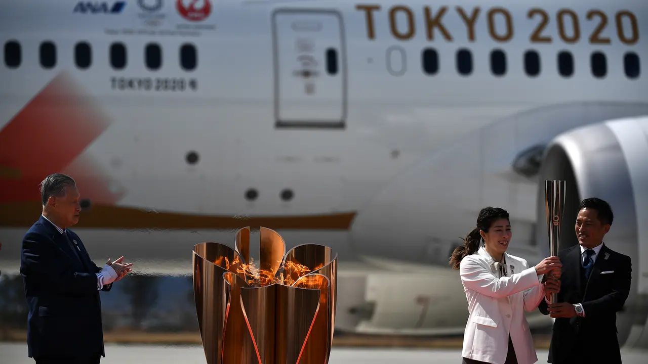 Api Olimpiade 2020 Tiba di Jepang