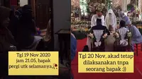 Kisah Gadis Ditinggal Sang Ayah Selamanya Sebelum Hari Pernikahan. (Sumber: TikTok/ @harta_tahta_gaadaa)