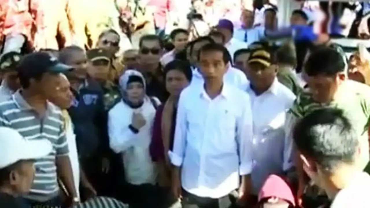 Jokowi-Blusukan