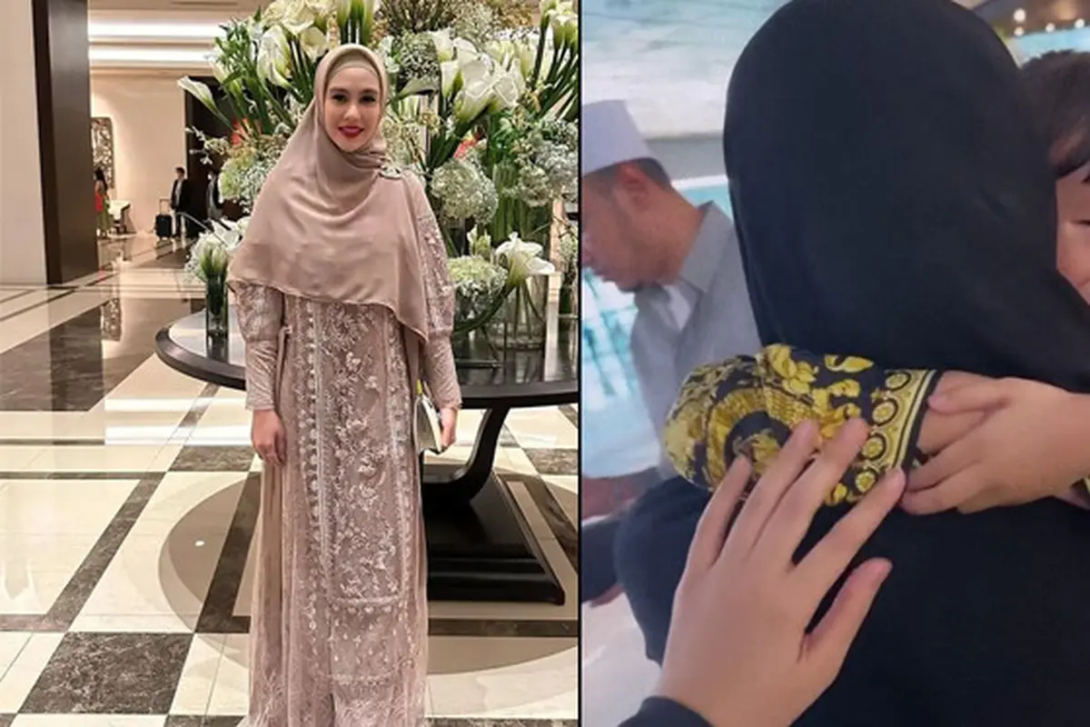 Kartika Putri dan anak