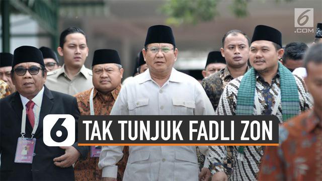 Prabowo Subianto tak tunjuk Fadli Zon sebagai Wakil Ketua DPR 2019-2024. Ketua Umum Partai Gerindra itu menunjuk Sufmi Dasco Ahmad.