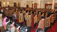 Pelantikan Menteri Kabinet Jokowi-JK (Liputan6.com/Herman Zakharia)