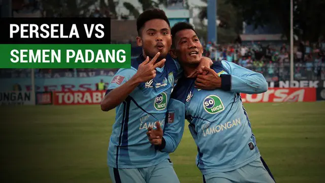 VIDEO: Highlights Liga 1 2017, Persela Vs Semen Padang 2-0