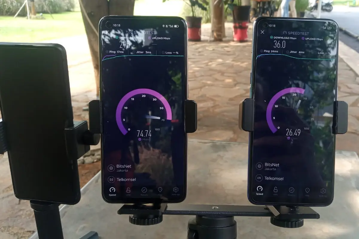 Adu Cepat 5G vs 4G LTE versi Speedtest