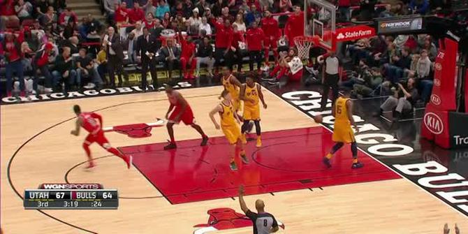 VIDEO: Game Recap NBA 2017-2018, Bulls 103 Vs Jazz 100