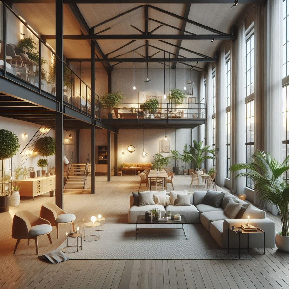 Desain Rumah Minimalis Loft