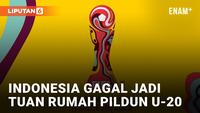 Resmi Indonesia Batal Jadi Tuan Rumah Piala Dunia U-20
