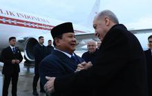 Tiba di Ankara, Prabowo Disambut Langsung Presiden Erdogan