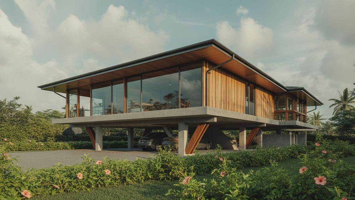 7 Desain Rumah Panggung Modern hingga Tradisional yang Tahan Banjir, Lengkap dengan Estimasi Biaya