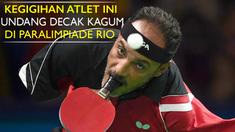 Video aksi kegigihan Ibrahim Hamadtou petenis meja difabel asal Mesir yang bertanding di Paralimpiade Rio 2016.