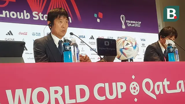 Pelatih Timnas Jepang Hajime Moriyasu