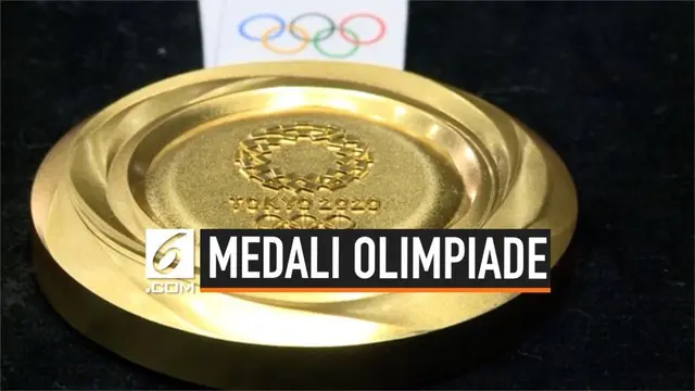 Jepang resmi memamerkan medali yang akan dipakai pada Olimpiade 2020. Medali tersebut diperlihatkan ke publik saat acara hitung mundur tepat setahun menjelang Olimpiade 2020 di Tokyo, Rabu (24/7/2019).