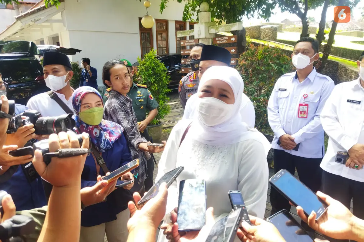 Gubernur Jawa Timur Khofifah Indar Parawansah (Hermawan Arifianto/Liputan6.com)