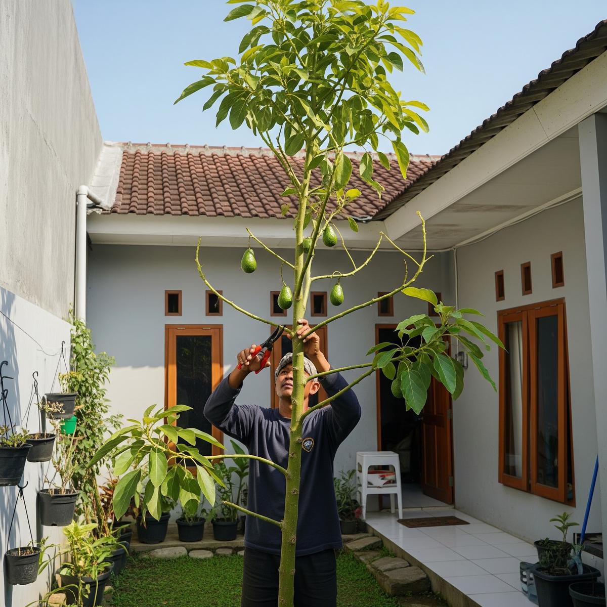 9 Cara Memangkas Pohon Alpukat agar Cepat Berbuah dan Tidak Menjulang