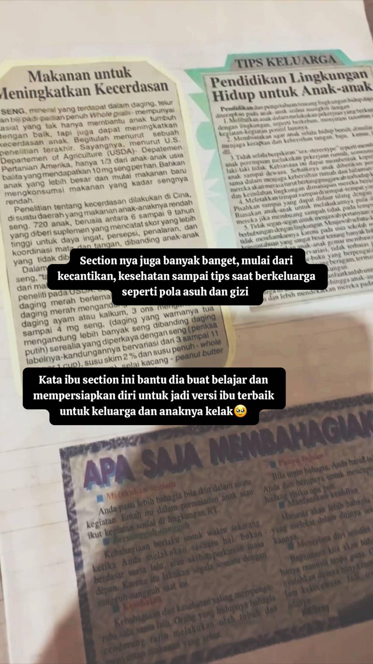 Berisi Potongan Koran yang Ditempel, Momen Wanita Temui Buku Lawas Milik Ibunya di Tahun 1980 Ini Curi Perhatian