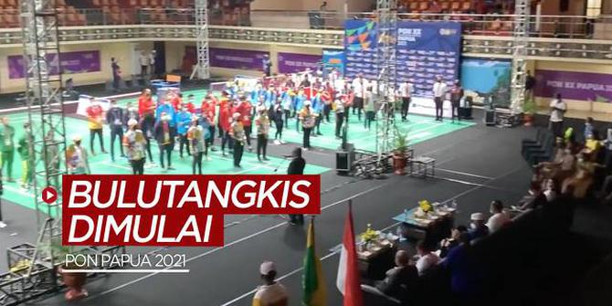 VIDEO: Bulutangkis di PON Papua 2021 Dimulai, Pembukaan oleh Ketua KONI dan Walikota Jayapura