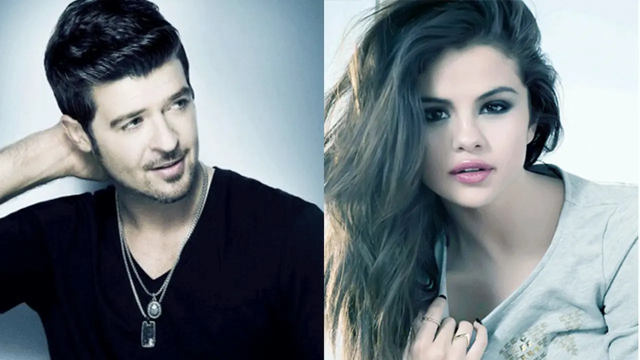 Robin Thicke dan Selena Gomez