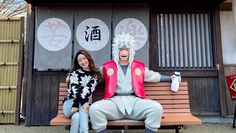 Main Ke Desa Konoha, Ini Potret Natasha Wilona Liburan Ke Jepang
