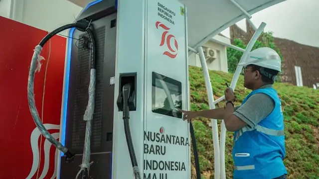 Mantap! 18 Unit SPKLU PLN Siap Layani Kendaraan Listrik HUT RI ke 79 di IKN