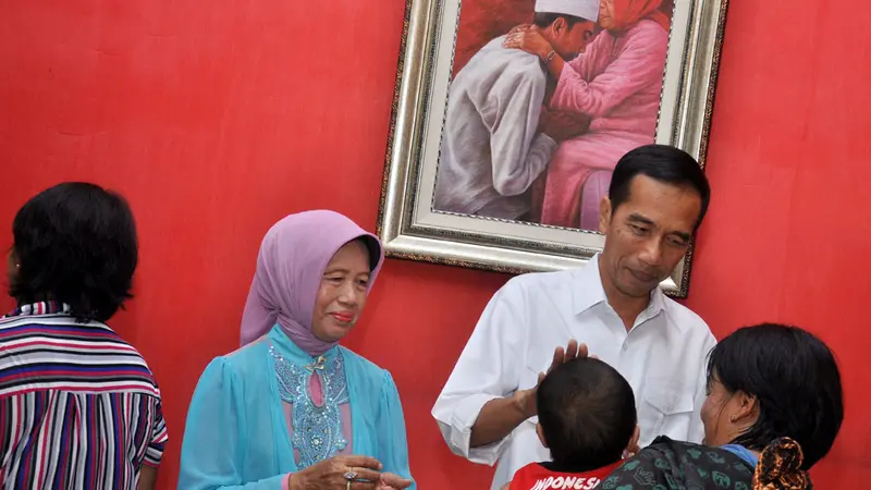 Di Solo, Jokowi Gelar Open House di Dua Tempat