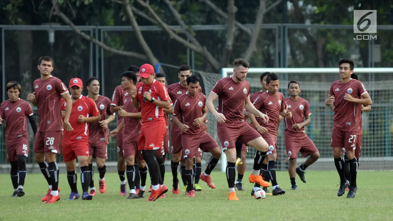 Laga Kandang Lawan Home United, Persija Jakarta Matangkan Strategi