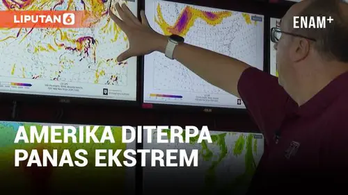 VIDEO: Gelombang Panas Ekstrem Terpa AS Bagian Timur