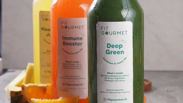 Jus sayuran FIT Gourmet
