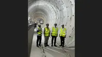 Wapres RI Gibran Rakabuming Raka Blusukan Tinjau Proyek MRT Fase 2 Bundaran HI-Kota