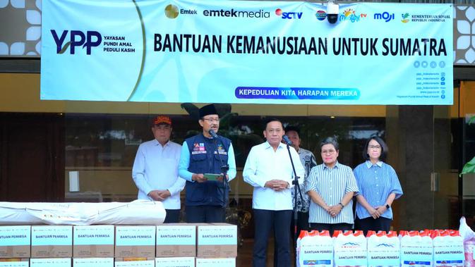 Emtek Group Gerak Cepat Salurkan Bantuan Kemanusiaan untuk Korban Bencana Sumatra