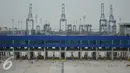 Fasilitas gate baru JICT dan Koja seluas 6,5 hektar itu juga dilengkapi jembatan weight in motion dan merupakan fasilitas gate terminal yang pertama di Indonesia, Jakarta, Jumat (27/5/2016). (Liputan6.com/Gempur M Surya)
