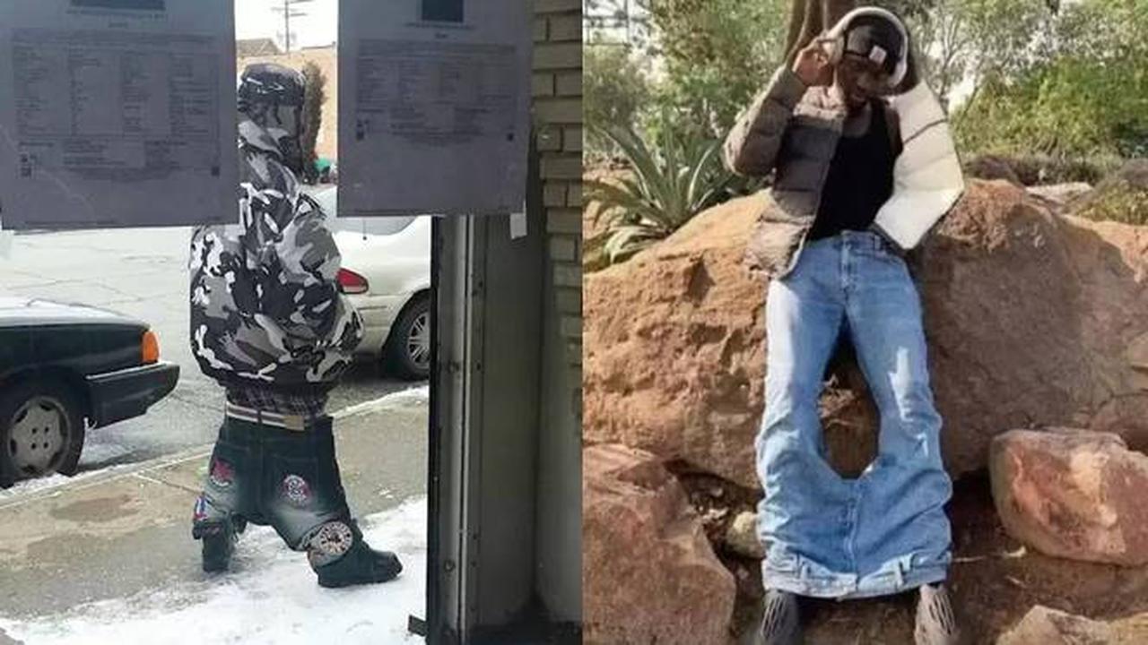 7 Potret Celana Jeans Nyeleneh dengan Model Tak Biasa Ini Bikin Geleng Kepala