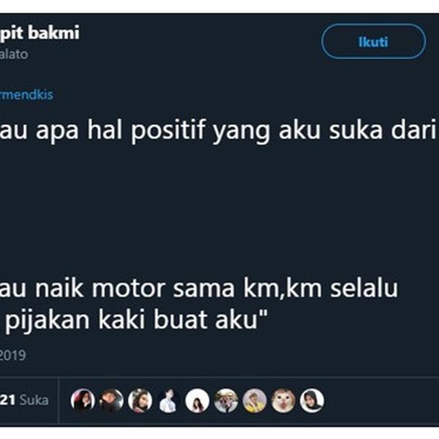 hal positif yang aku suka dari kamu