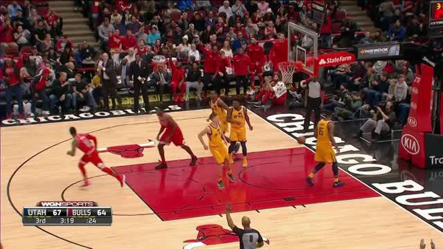 Nikola Mirotic continues his hot streak since returning to the Bulls with 29 points and 9 rebounds in a 103-100 win over the Jazz.