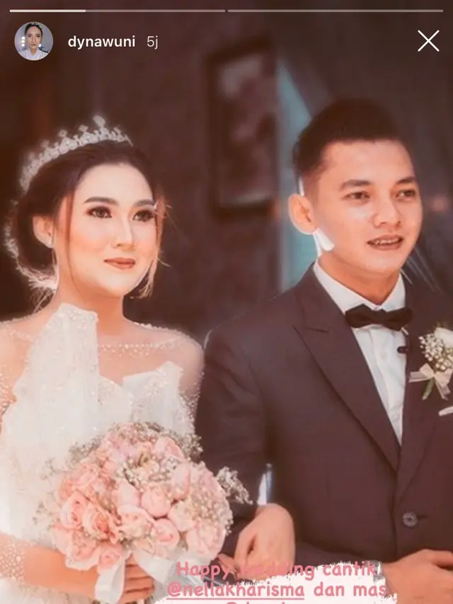 Akui Telah Menikah, Ini 7 Potret Pernikahan Nella Kharisma dan Dory Harsa