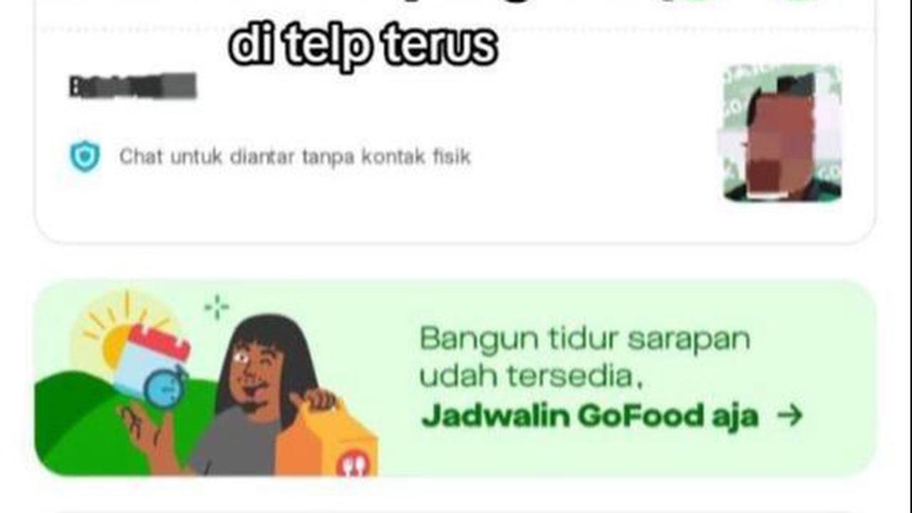 Ia juga mulai mendapat telfon secara terus menerus dari driver online yang mengambil pesanannya.