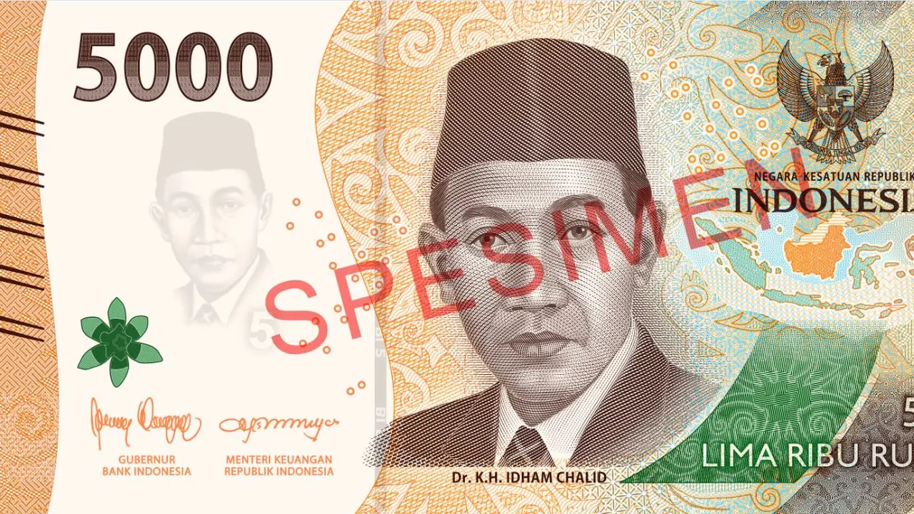 Pahlawan dalam Pecahan Rp 5.000