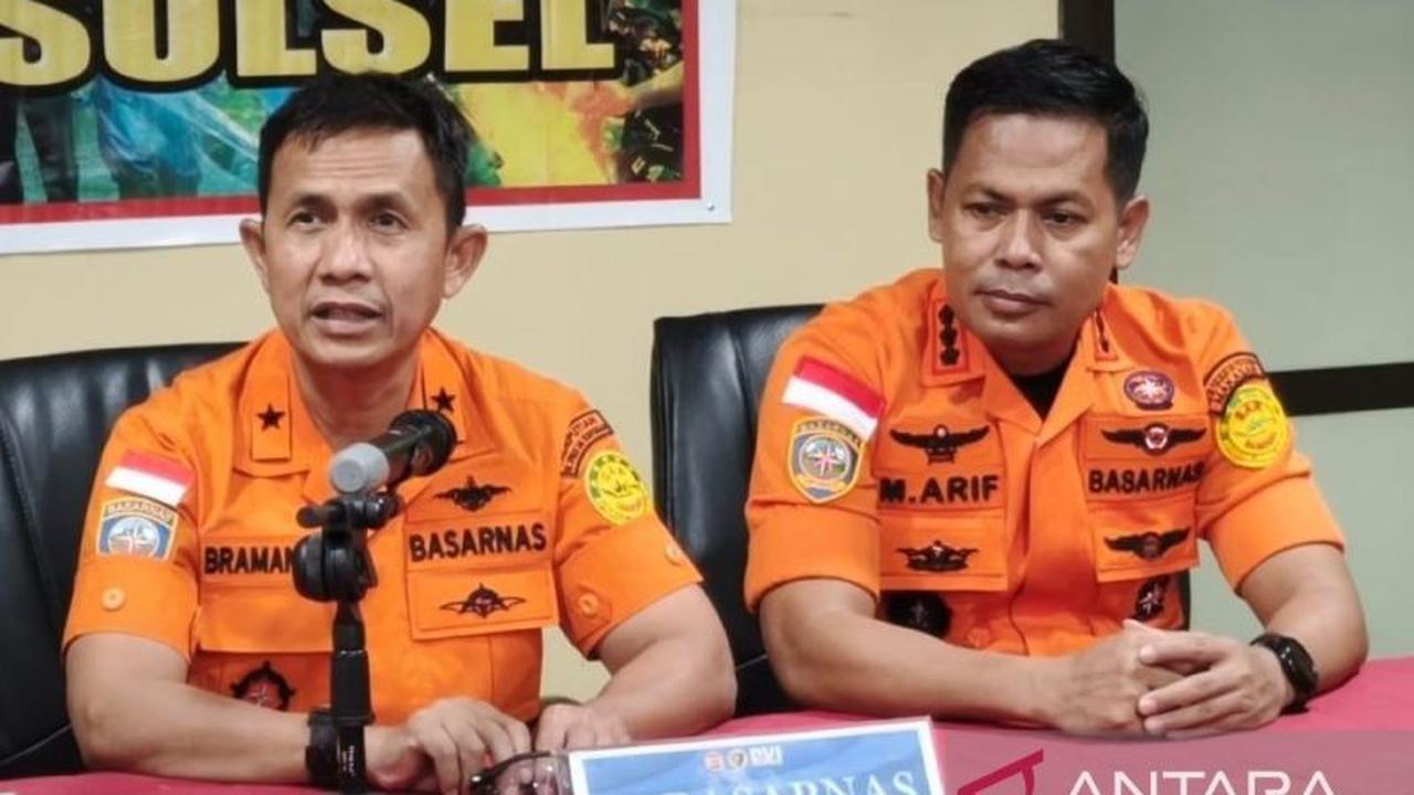 Basarnas Lanjutkan Pencarian Korban Pesawat Bulusaraung, Cuaca Jadi Tantangan Utama