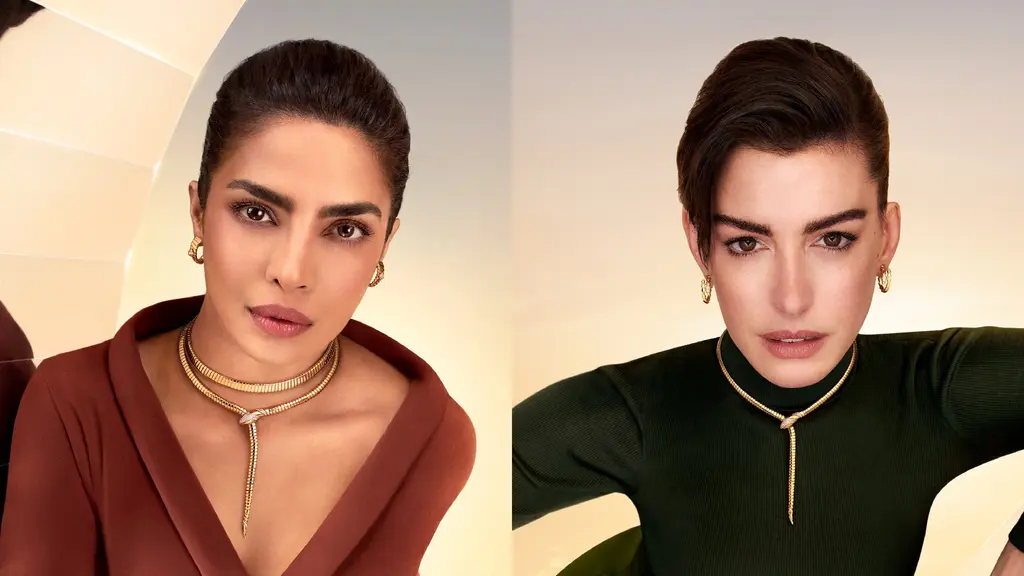Intip gaya Anne Hathaway dan Priyanka Chopra yang glamor modern di kampanye Bvlgari Serpenti (Bvlgari)