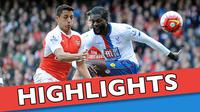 Video highlights Premier League antara Arsenal melawan Crystal Palace yang berakhir dengan skor 1-1, Minggu (17/4/2016) WIB.