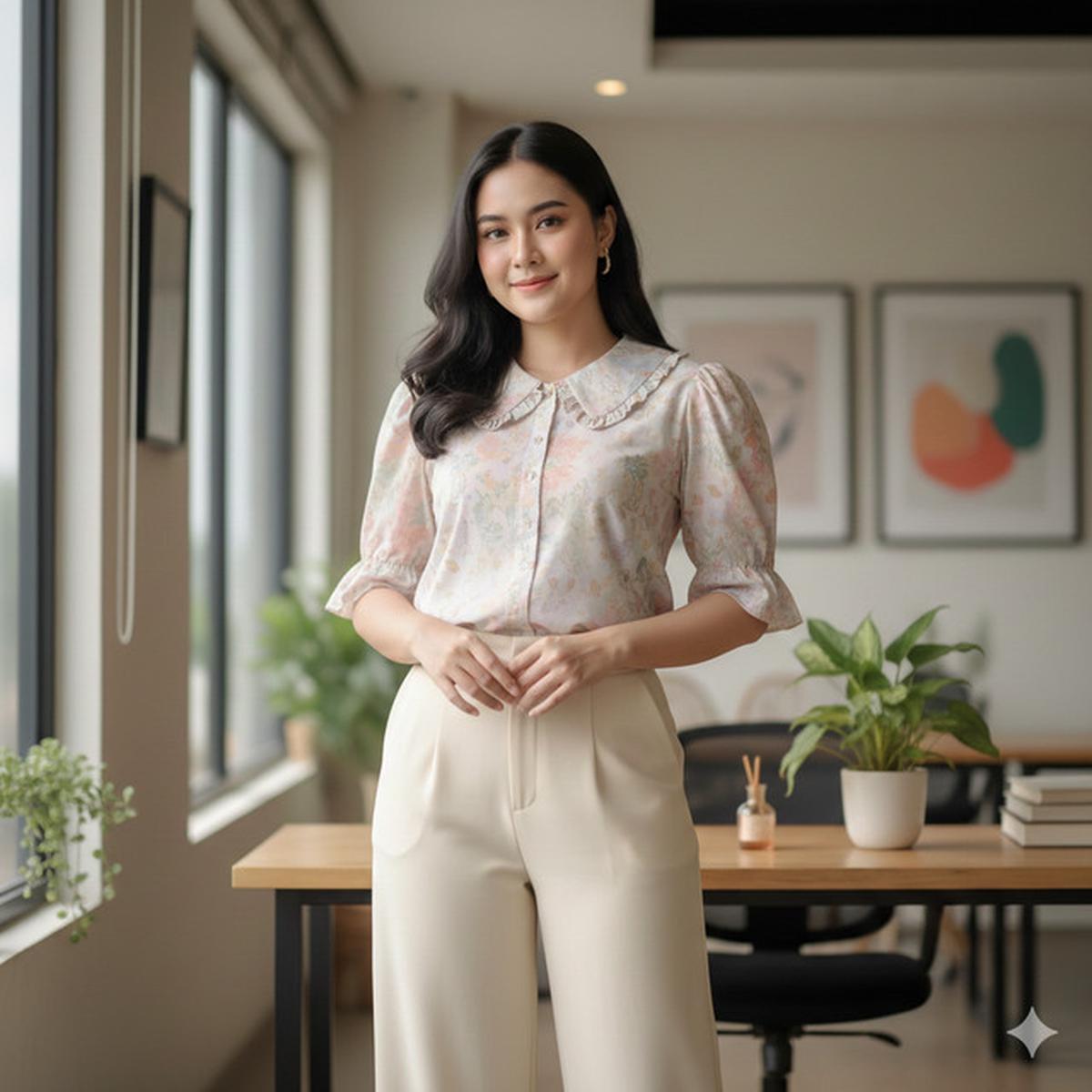 7 Model Atasan Batik Berkerah untuk Wanita Karier, Beri Kesan Elegan di 2026