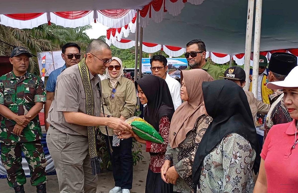 FOTO: Jalan Sungai Sapah Sepadak Terwujud Setelah Puluhan Tahun Penantian