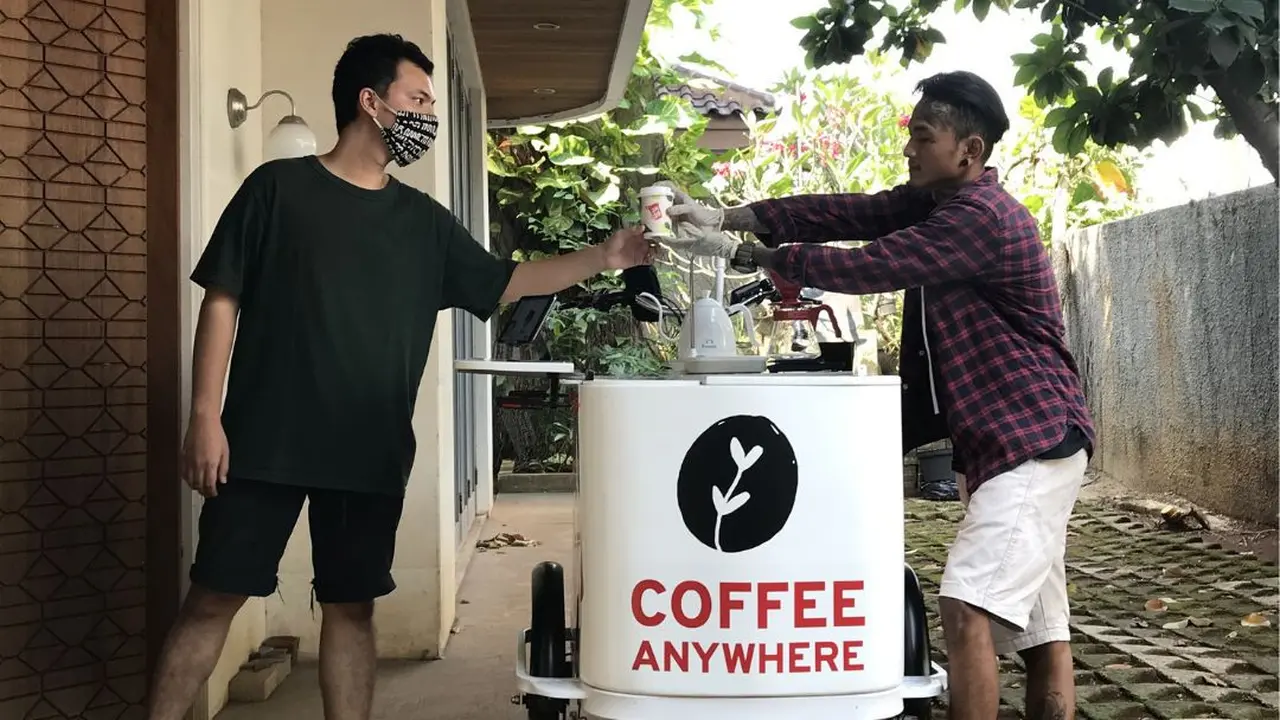 Di tengah situasi yang sulit, gerai kopi kekinian Jago Coffee sanggup bertahan, bahkan usahanya tetap berkembang di sepanjang 2020. (Foto: jagocoffee.com)
