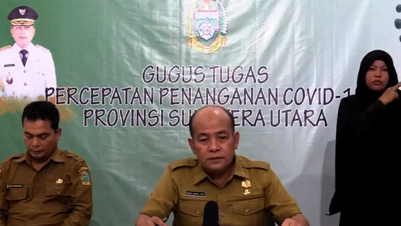 Ketua Pelaksana Gugus Tugas Penanganan COVID-19 Provinsi Sumut, Riadil Akhir Lubis
