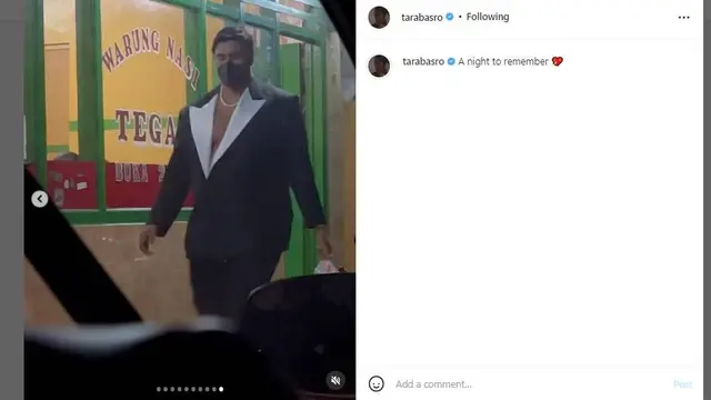 Jajan di Warteg, Gaya Daniel Adnan Suami Tara Basro Ini Jadi Sorotan