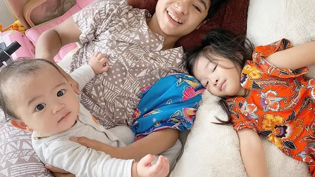 Anak Dibully Netizen, Ini 6 Potret Kompak Ketiga Buah Hati Ruben Onsu
