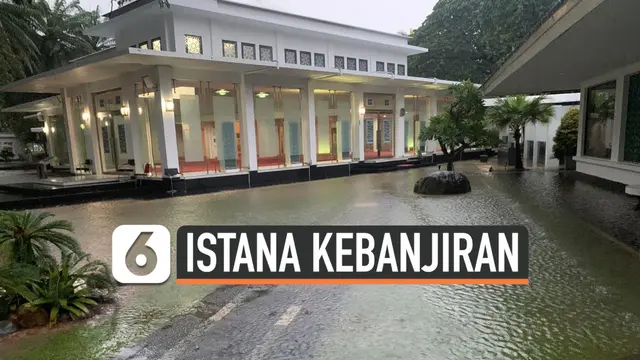 VIDEO: Banjir Jakarta, Istana Negara Tergenang