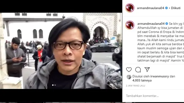 Armand Maulana (Foto: Instagram/@armandmaulana04)