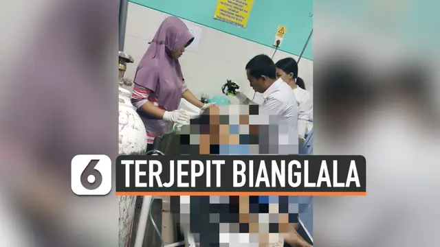 VIDEO: Bocah 5 Tahun Terjepit Bianglala